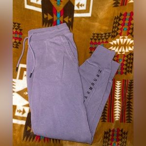 Light purple women’s under armour joggers